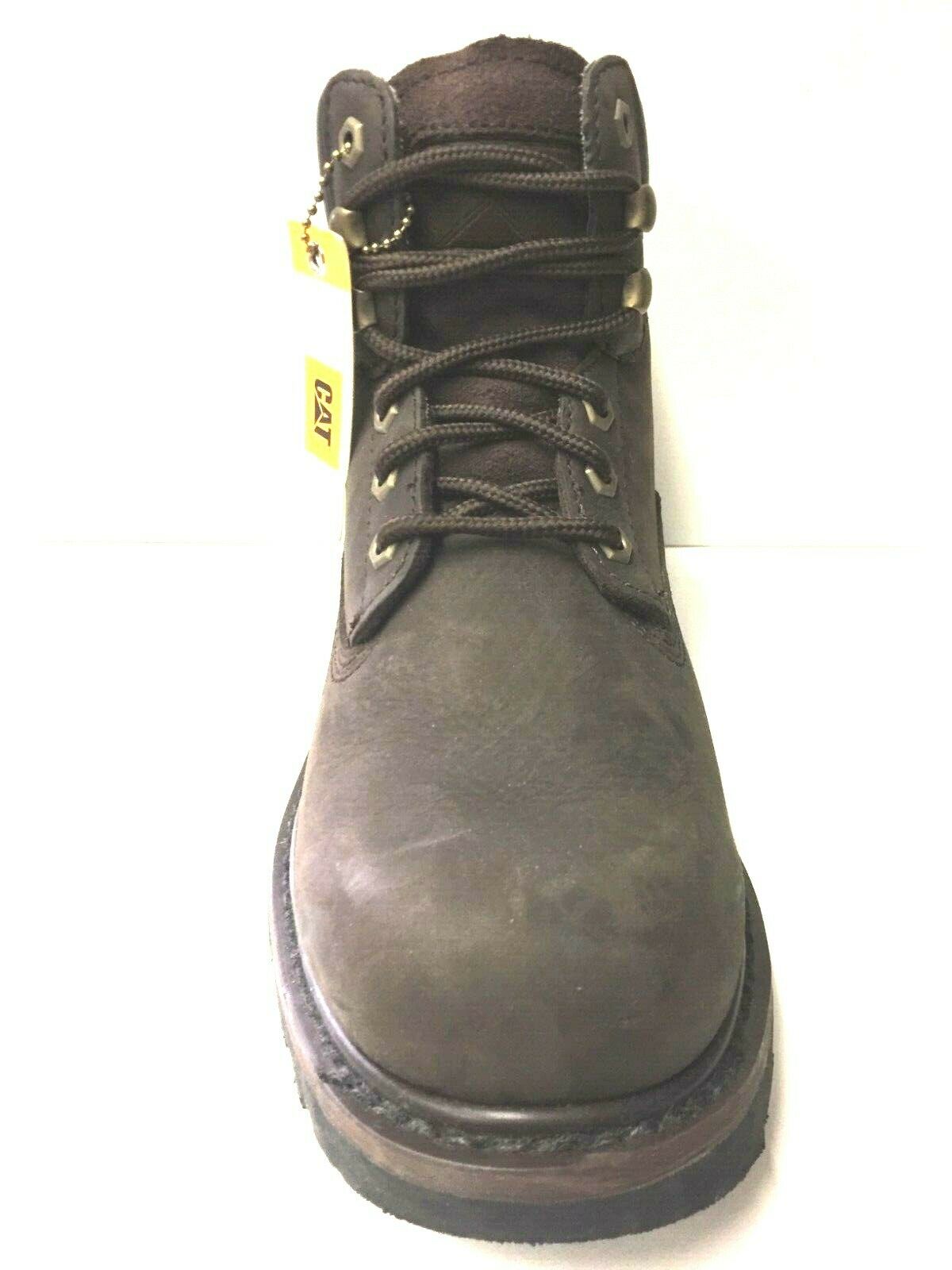 SCARPE SCARPONI UOMO CAT CATERPILLAR COLORADO 6 BOOT P715511 MARRONE PELLE AI