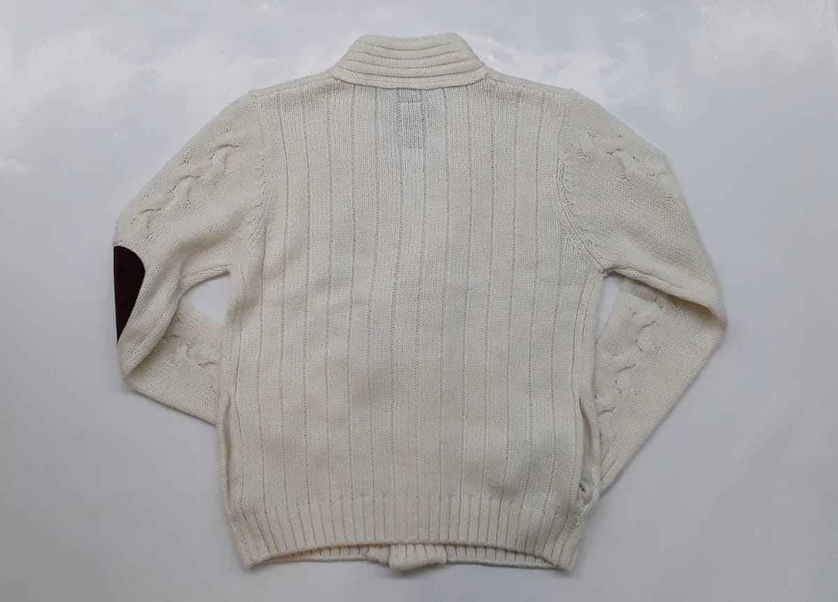 MAGLIA CARDIGAN MAGLIONE UOMO CATBALOU ORIGINALE UBERT LANA AI NUOVO