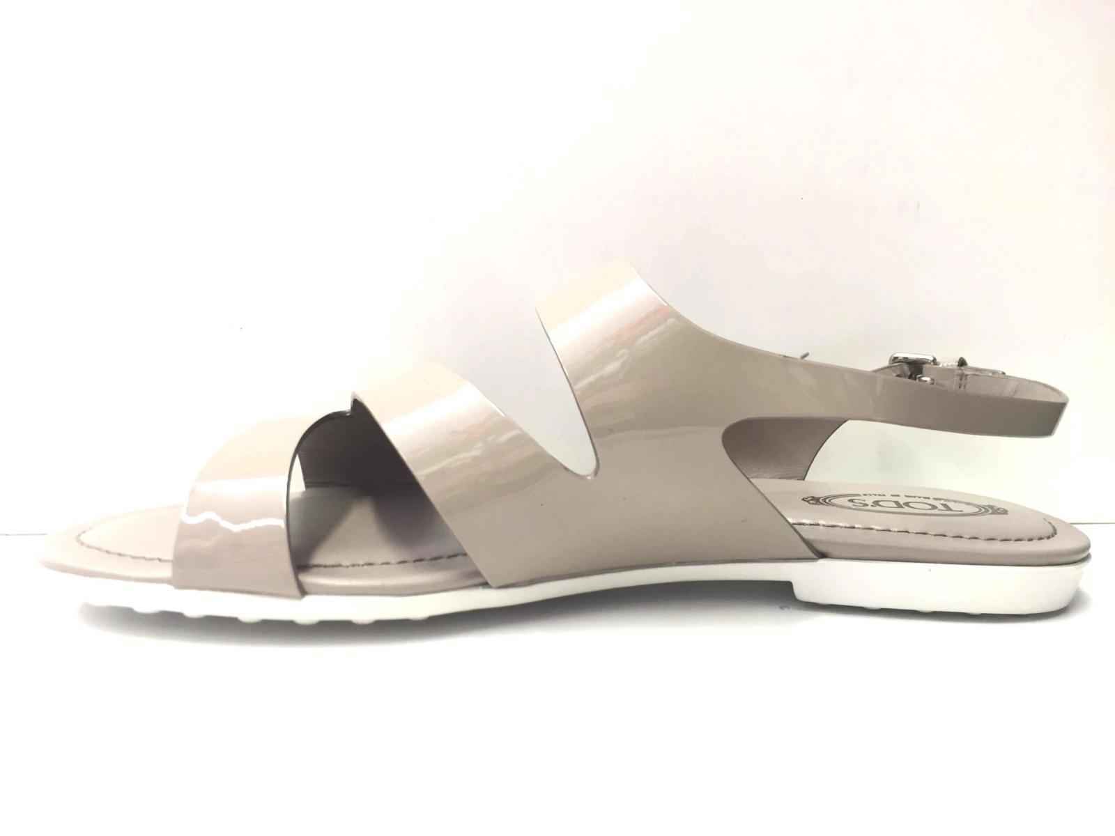 SCARPE SANDALO DONNA TODS TOD S XXW0OV0T680OW0C415 OW0 PELLE ORIGINALE PE NEW