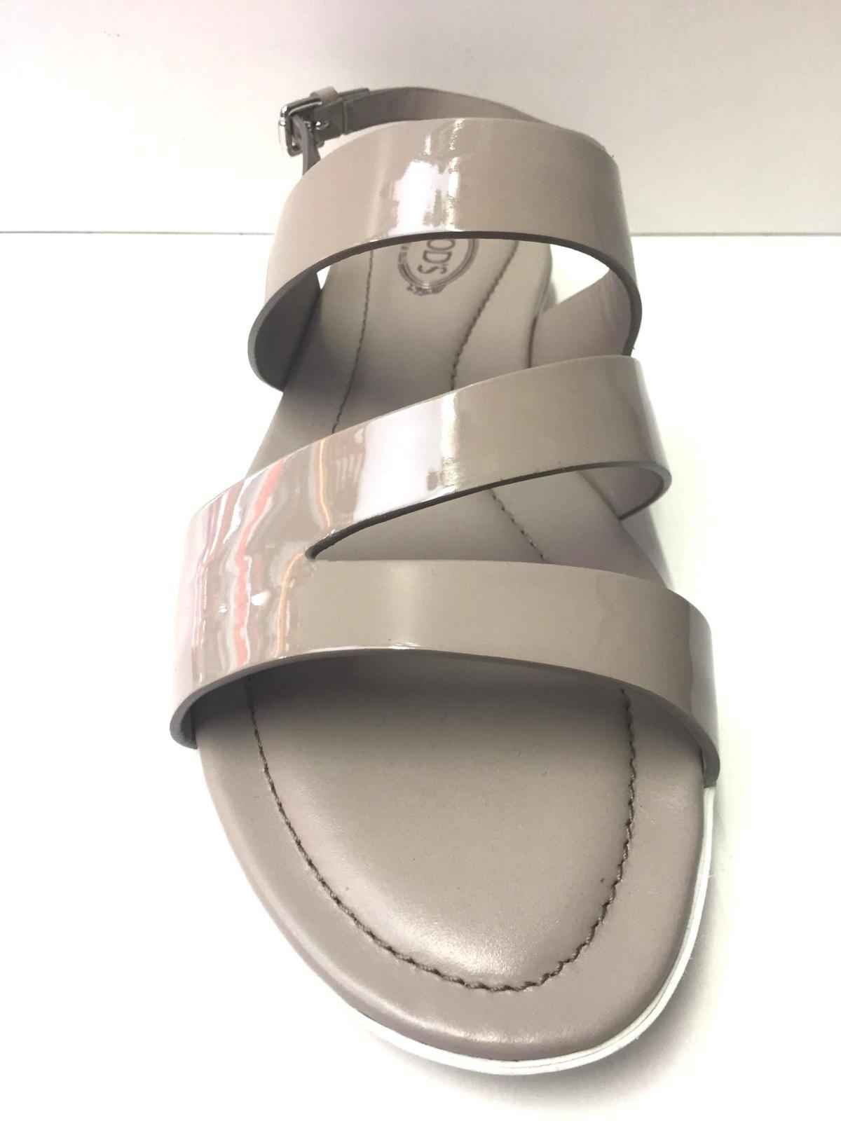 SCARPE SANDALO DONNA TODS TOD S XXW0OV0T680OW0C415 OW0 PELLE ORIGINALE PE NEW