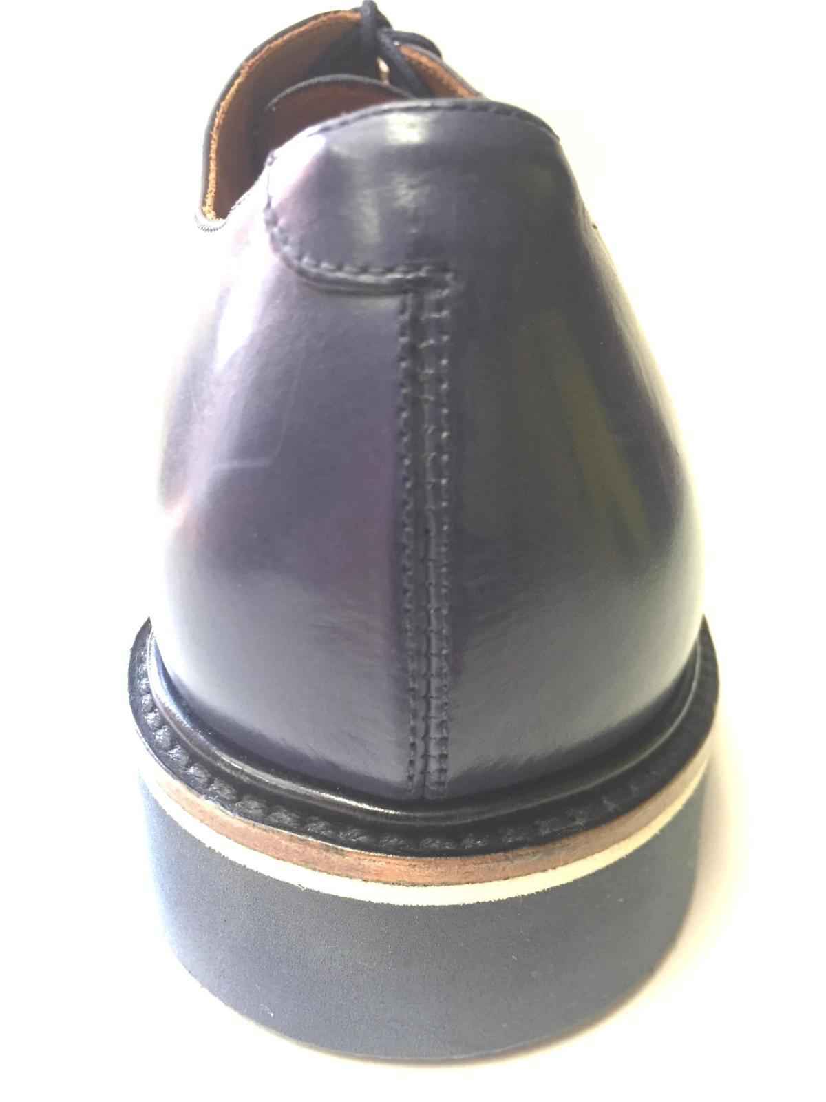 SCARPE CASUAL UOMO FRATELLI ROSSETTI 45573 21503 PELLE BLU ORIGINALE PE NEW