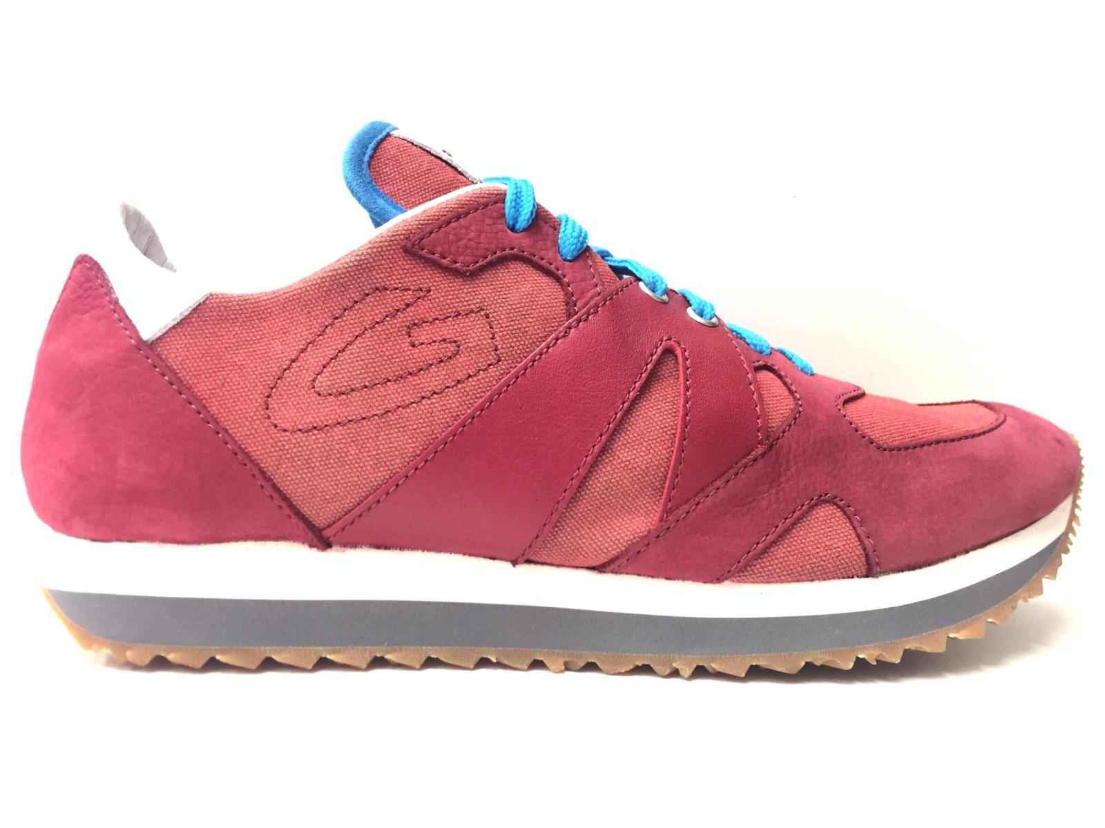 SCARPE SNEAKERS CASUAL UOMO GUARDIANI SPORT SU76395E WEN PELLE ORIGINALE PE NEW