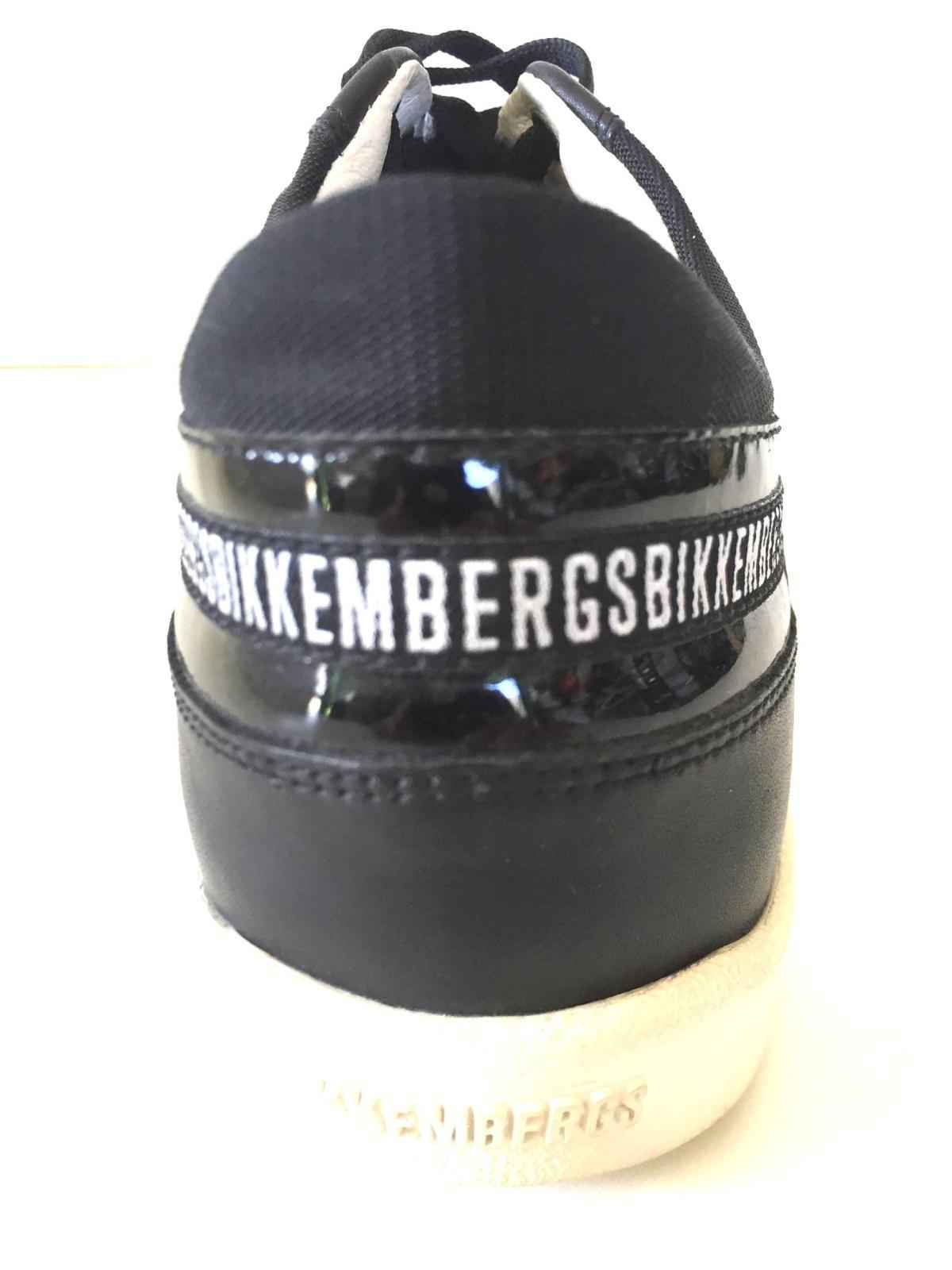 SCARPE SNEAKERS UOMO BIKKEMBERGS BKE509TCDC1 508M PELLE NERO PE NEW