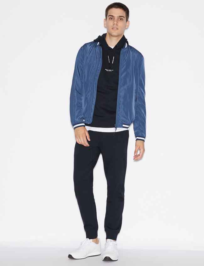 MAGLIA MAGLIONE FELPA UOMO ARMANI EXCHANGE 8NZM94 ZJZ1Z 1510 COTONE ORIGINAL AI