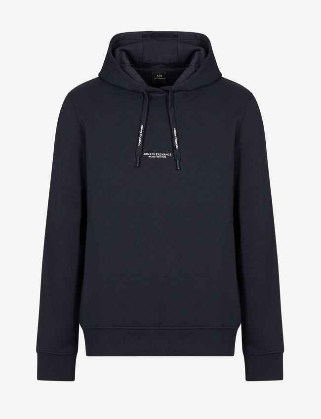 MAGLIA MAGLIONE FELPA UOMO ARMANI EXCHANGE 8NZM94 ZJZ1Z 1510 COTONE ORIGINAL AI