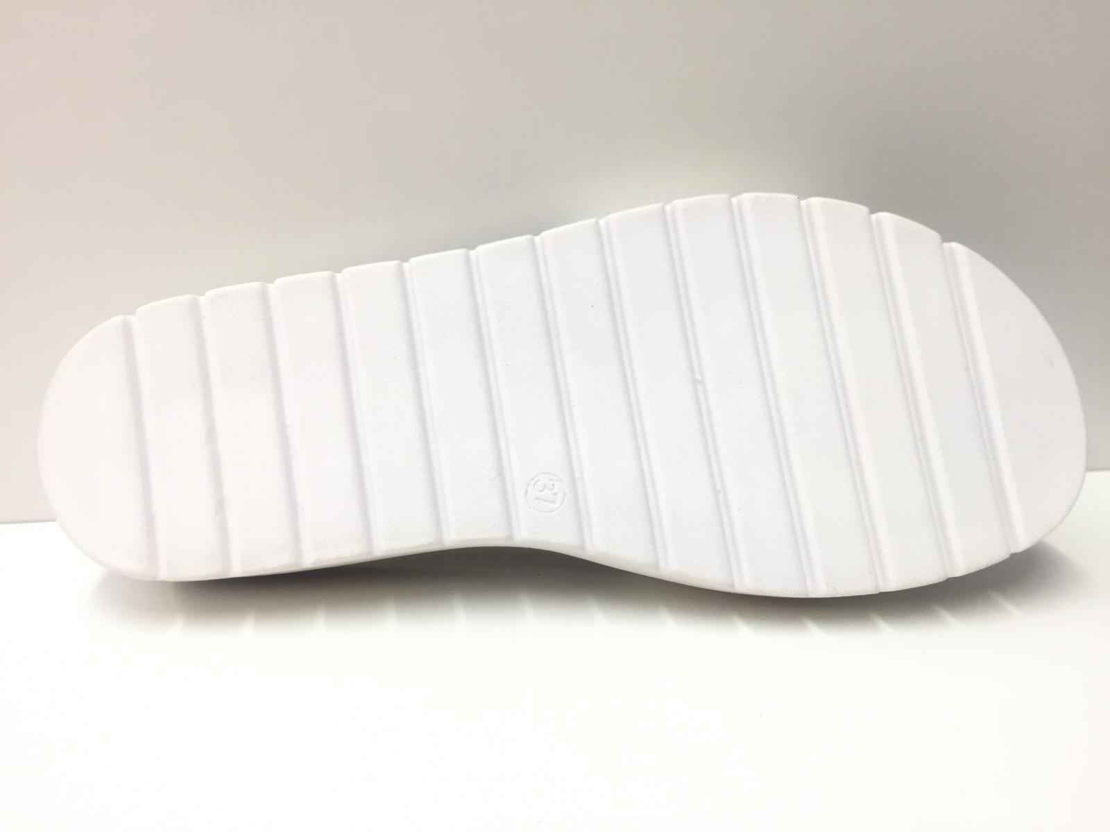 SCARPE CIABATTE SANDALO ZEPPA DONNA MELLUSO MS444 PELLE BIANCO ORIGINAL PE NEW