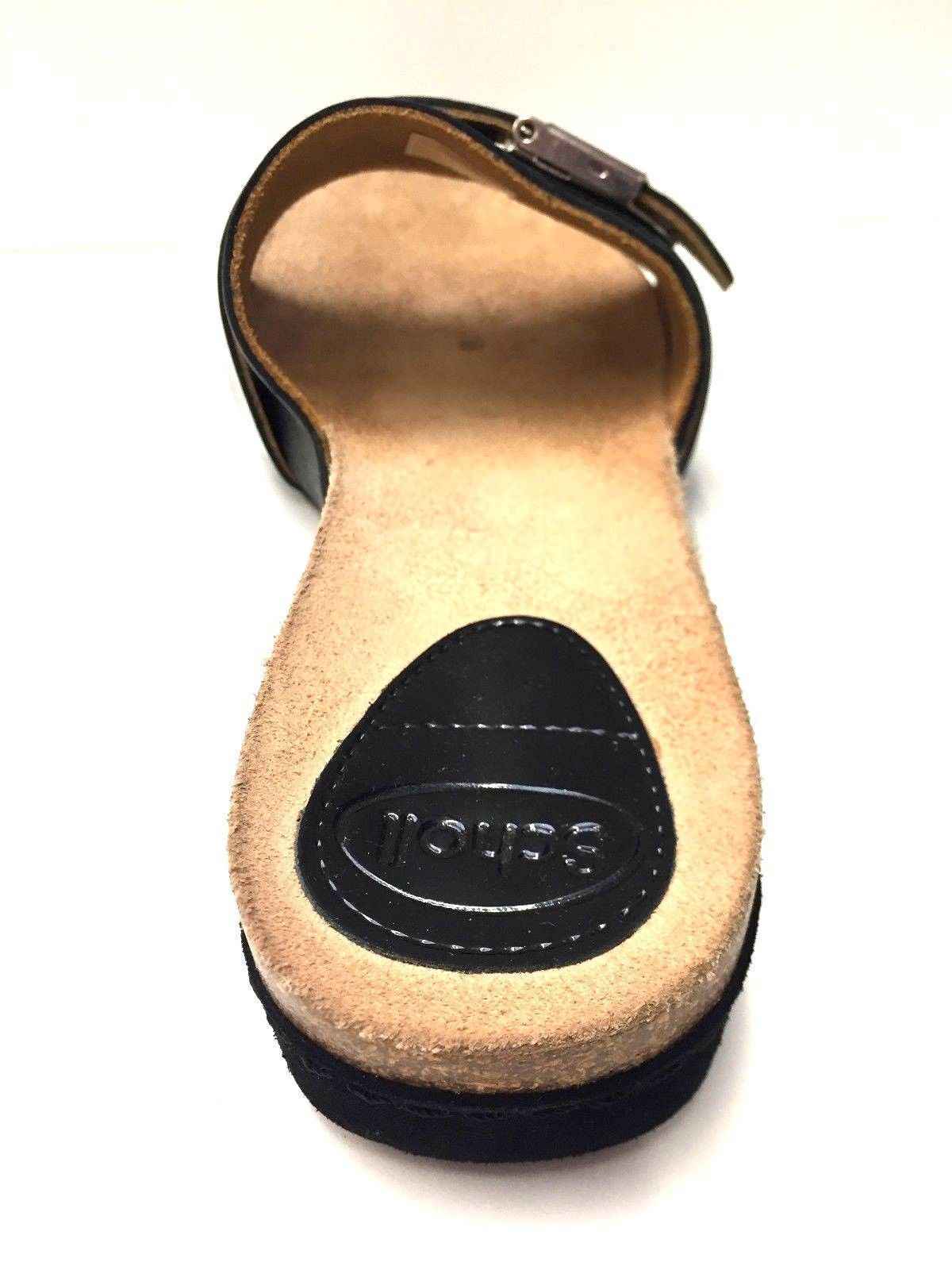 SCARPE SANDALO SANDALI ZOCCOLO DONNA DR SCHOLL ORIGINAL FAIAL F24445 PELLE PE