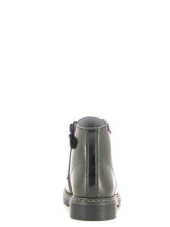 SCARPE ANFIBIO BAMBINO NERO GIARDINI TEEN A634041M 100 NERO PELLE ORIGINALE AI