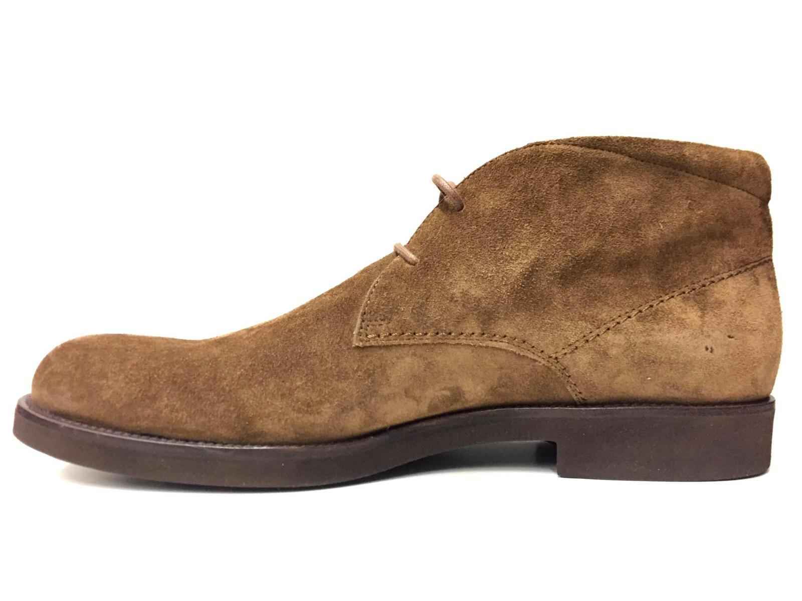 SCARPE CASUAL POLACCHINO UOMO TODS TODS FANGO PELLE ORIGINALE AI NEW