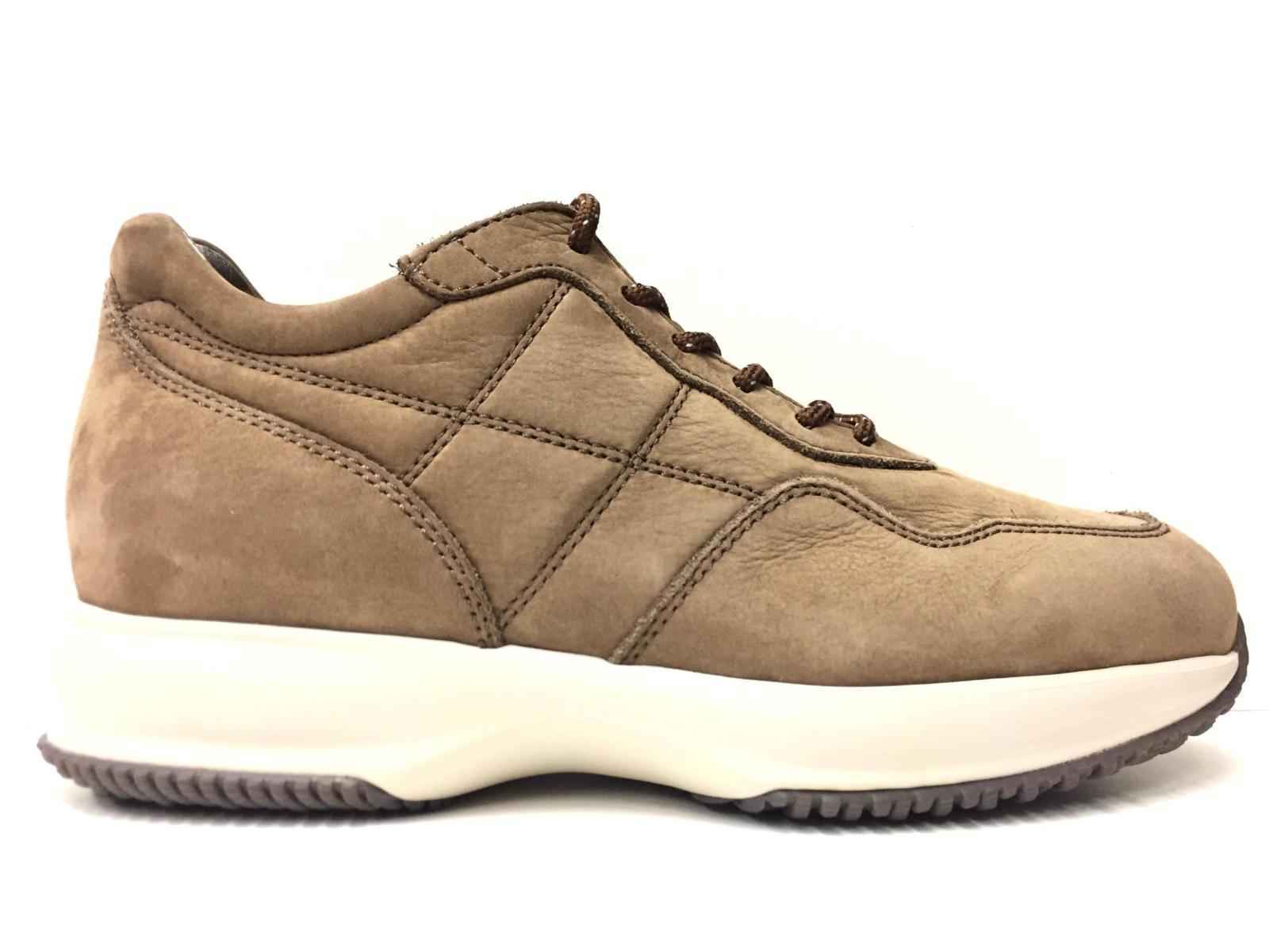 SCARPE SNEAKERS UOMO HOGAN INTERACTIVE HXM00N0J5906RNC407 C407 PELLE ORIGINAL AI