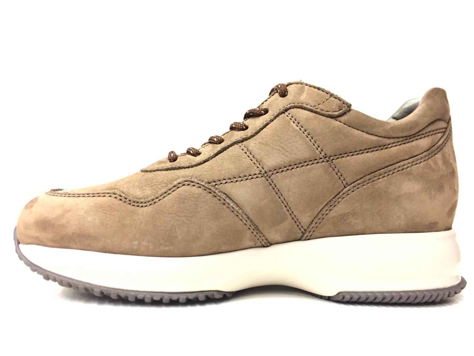 SCARPE SNEAKERS UOMO HOGAN INTERACTIVE HXM00N0J5906RNC407 C407 PELLE ORIGINAL AI