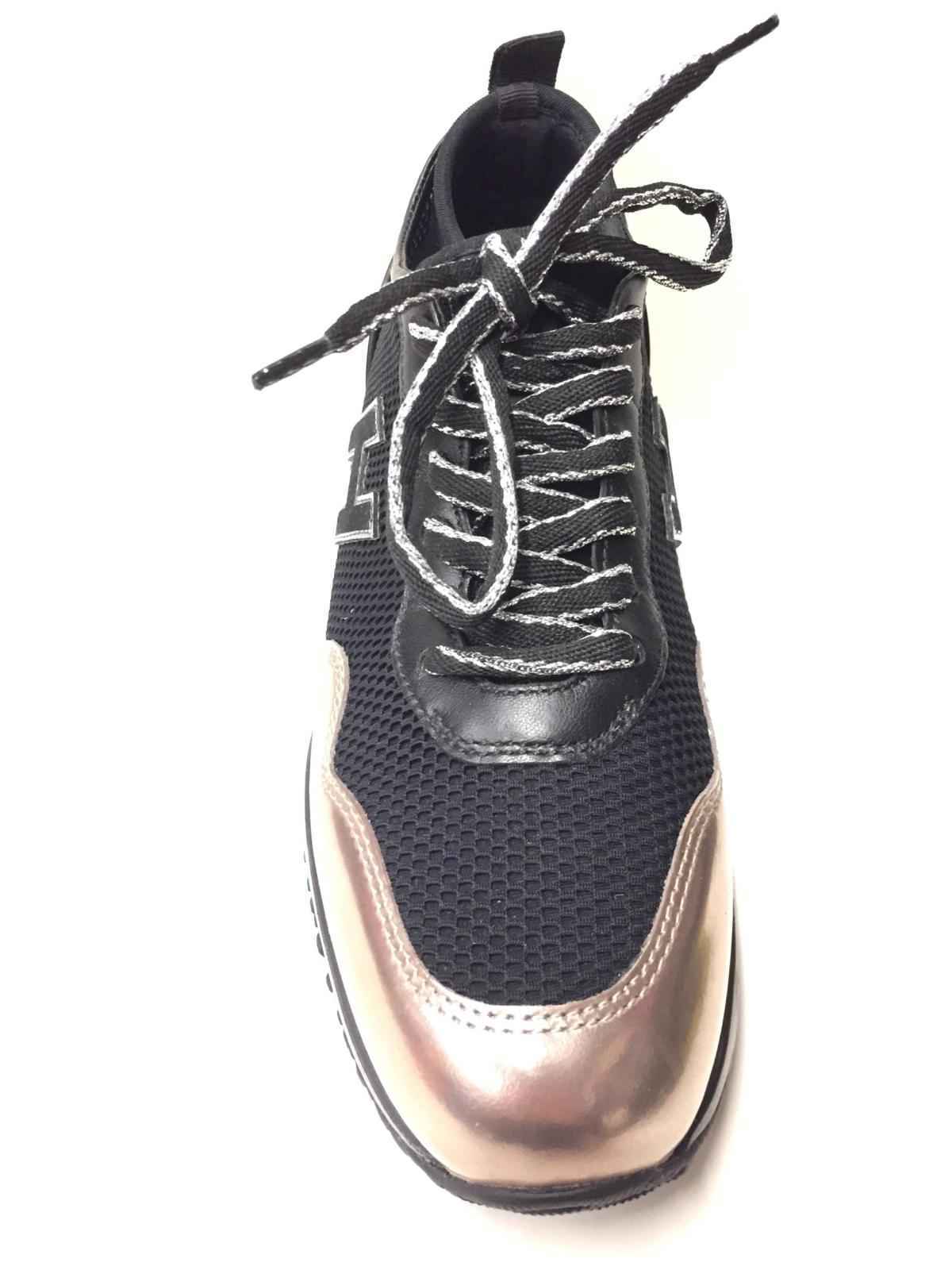 SCARPE SNEAKERS DONNA HOGAN INTERACTIVE HXW00N0V880EEN415H 415H PELLE ORIGINALE