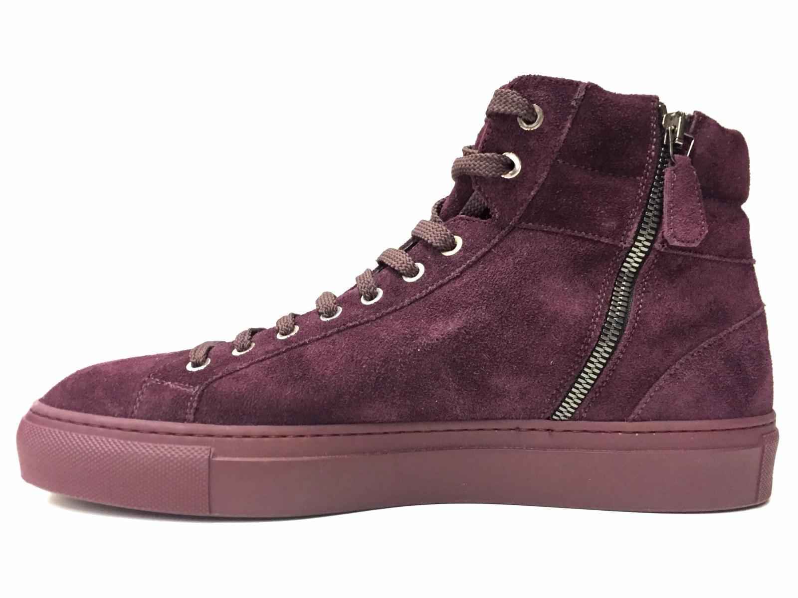 SCARPE SNEAKERS UOMO ALDO BRUE PRESTIGE INTENSO AB587DP PES PELLE ORIGINALE AI