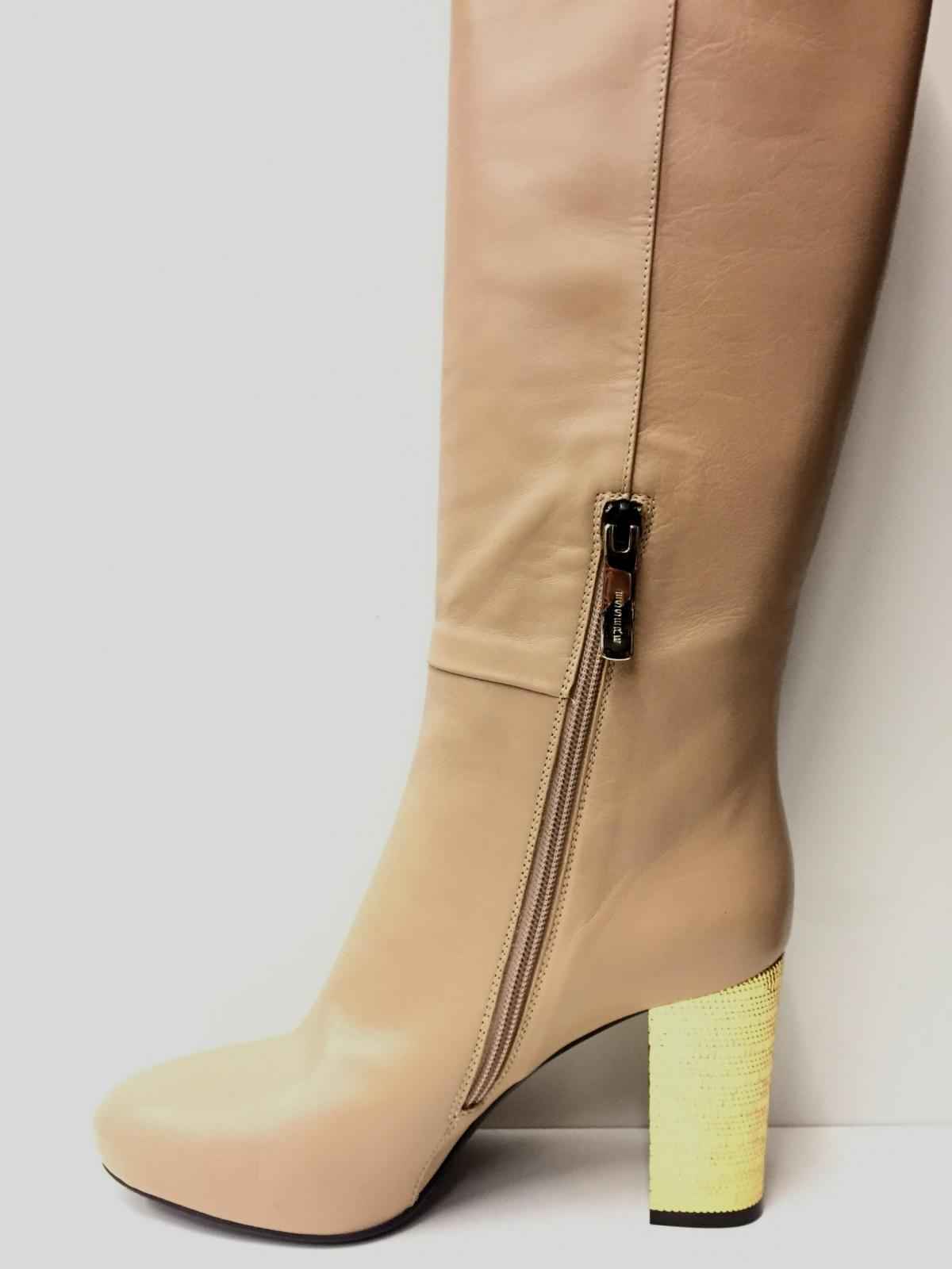 SCARPE STIVALI ALTI STIVALE DONNA ESSERE VENEZIA 4814 2403 PELLE ORIGINALE AI