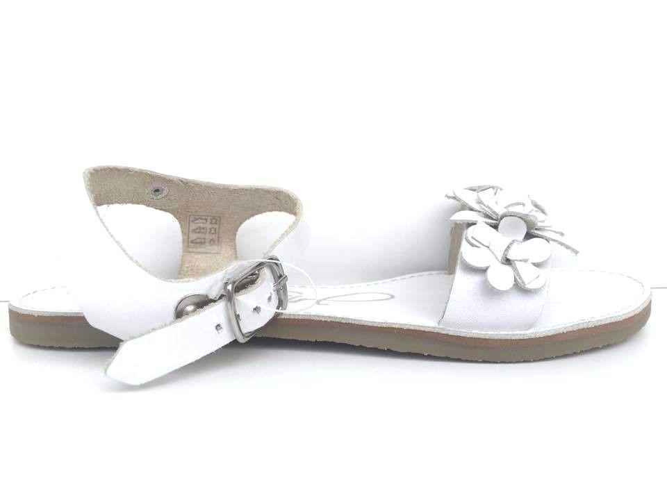 SCARPE SANDALO SANDALI BAMBINA PRIMIGI 63040 PELLE BIANCO ORIGINALE PE NEW