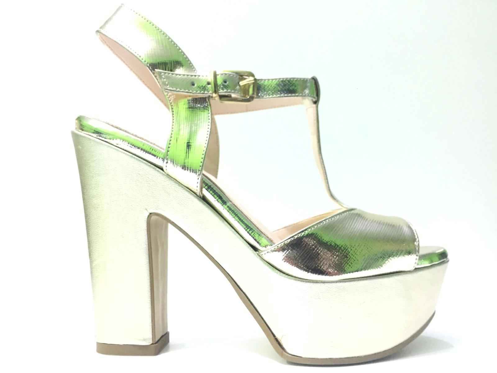 SCARPE SANDALO SANDALI ZEPPA DONNA L AMOUR 362 PELLE ORIGINALE PE NEW