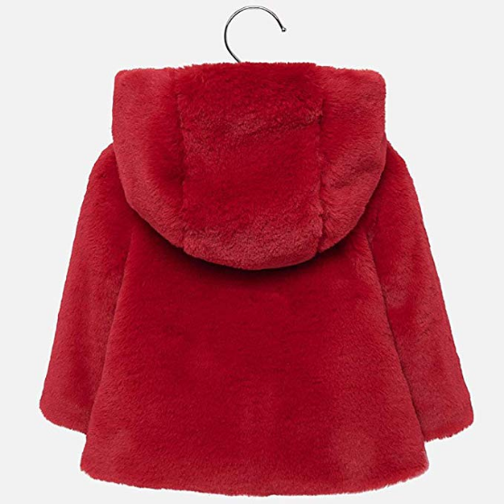 GIUBBINO ECO PELLICCIA BAMBINA NEONATA MAYORAL 2429 54 ORIGINALE AI 2020 NEW
