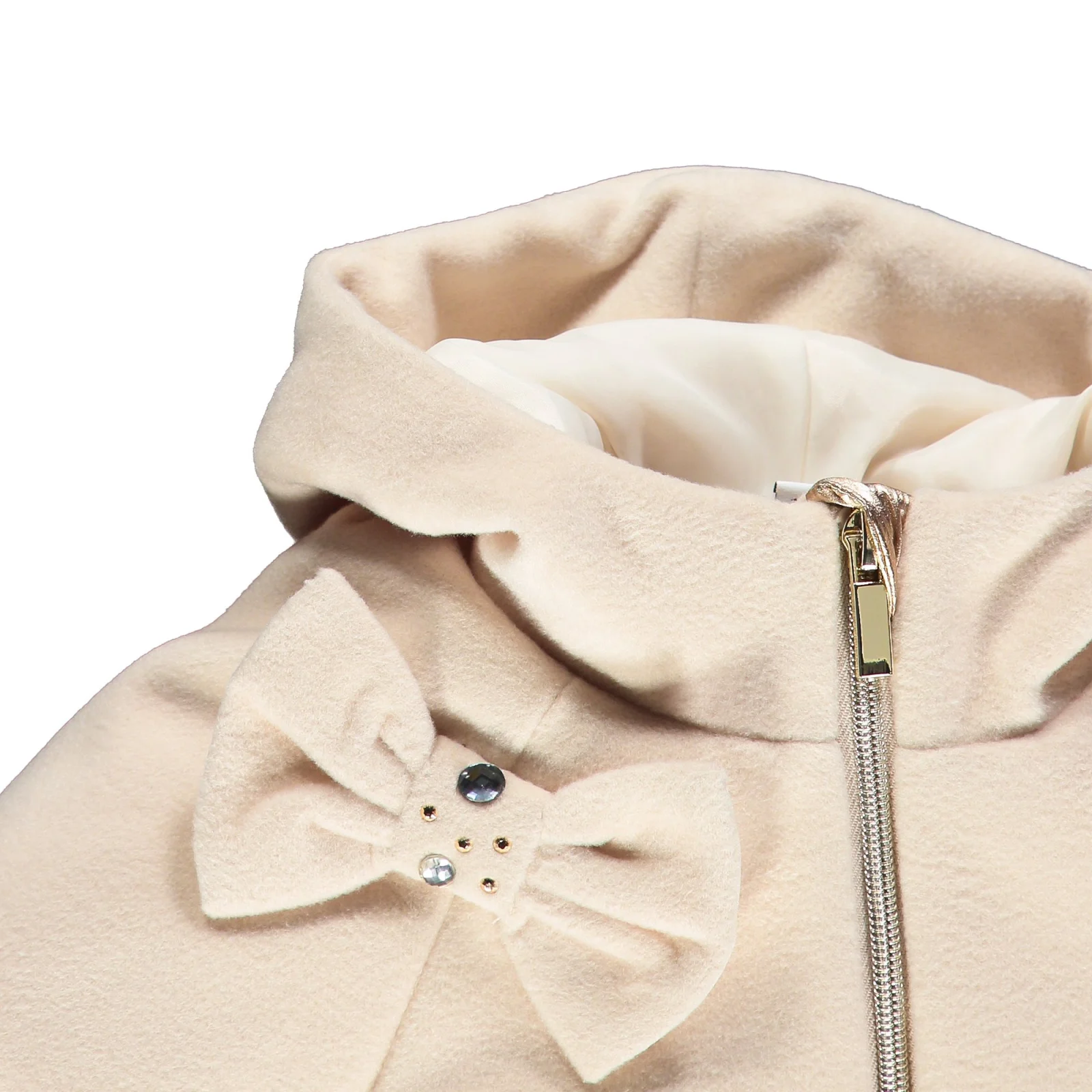 CAPPOTTO GIUBBINO BAMBINA NEONATA MEK 193MEAA002 307 ORIGINALE AI 2020 NEW