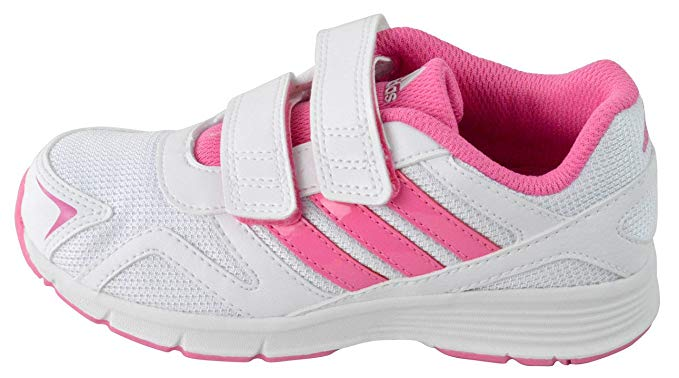 SCARPE SNEAKERS BAMBINA ADIDAS Q23368 CLEASER CF I RUNNING BIANCO ORIGINALE PE