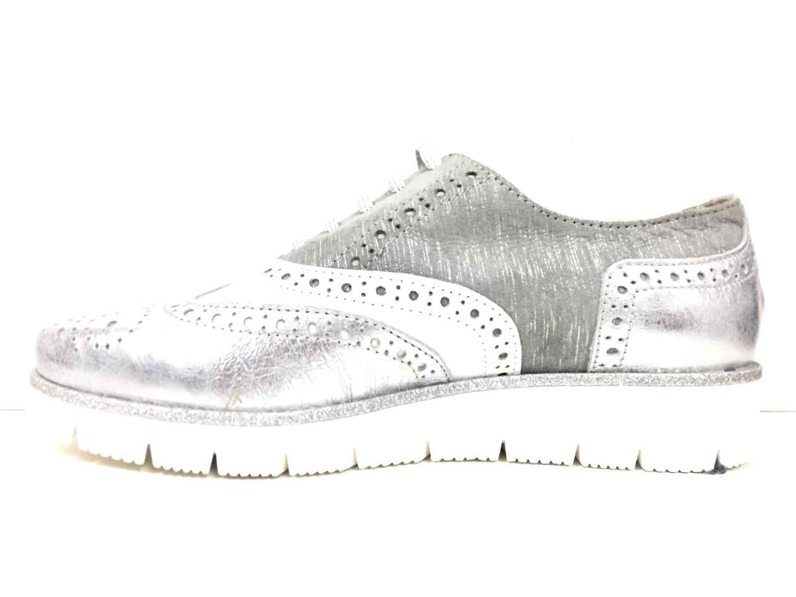 SCARPE CASUAL INGLESE DERBY DONNA NOVELTY 21B009 NOISC OLD LUX PELLE ORIGINAL PE