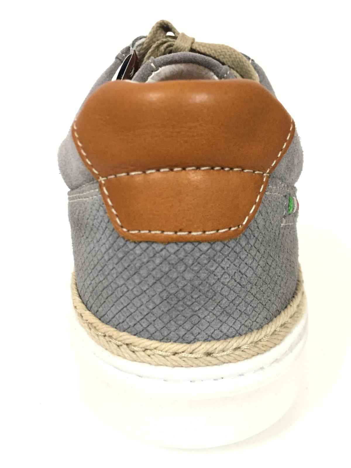 SCARPE SNEAKERS CASUAL UOMO ZEN 677523 VESCOLAR PELLE PLUME ORIGINALE PE NEW
