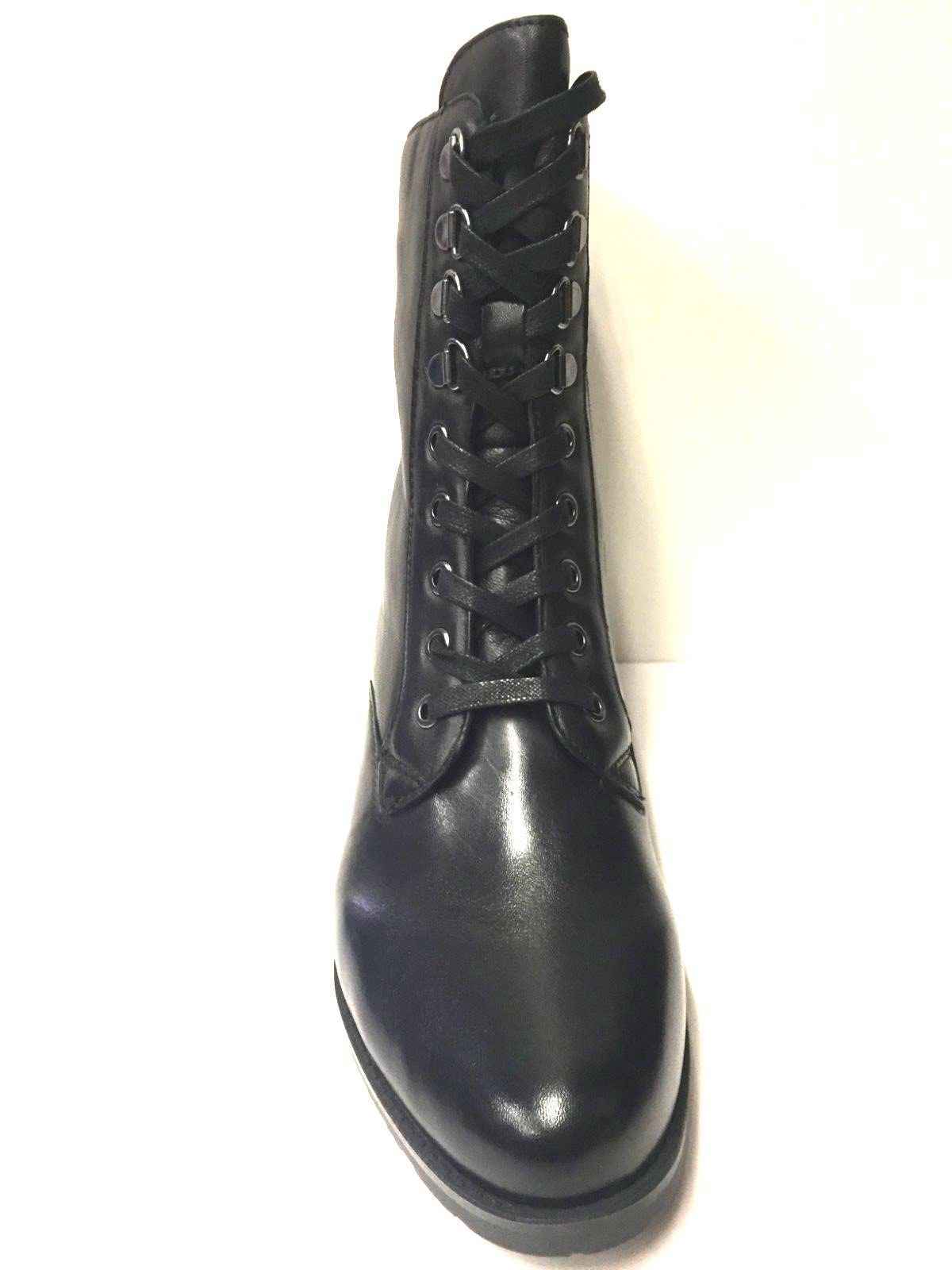 SCARPE STIVALI STIVALETTO DONNA CANAL GRANDE ORIGINALE 13637 PELLE NERO AI NEW
