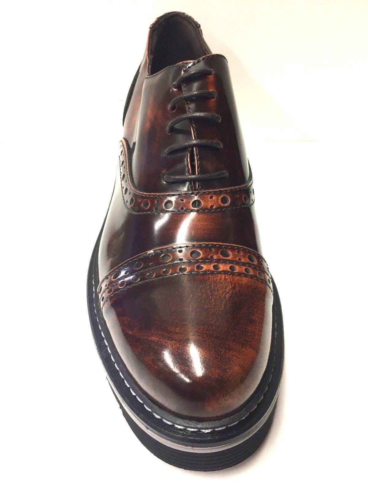 SCARPE CASUAL INGLESE DONNA LAURA BELLARIVA ORIGINALE 7022X PELLE AI NEW