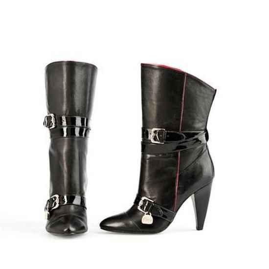 STIVALE STIVALI DONNA GUESS FL4FRULEA10 BLACK NERO PELLE TACCO AI NUOVO