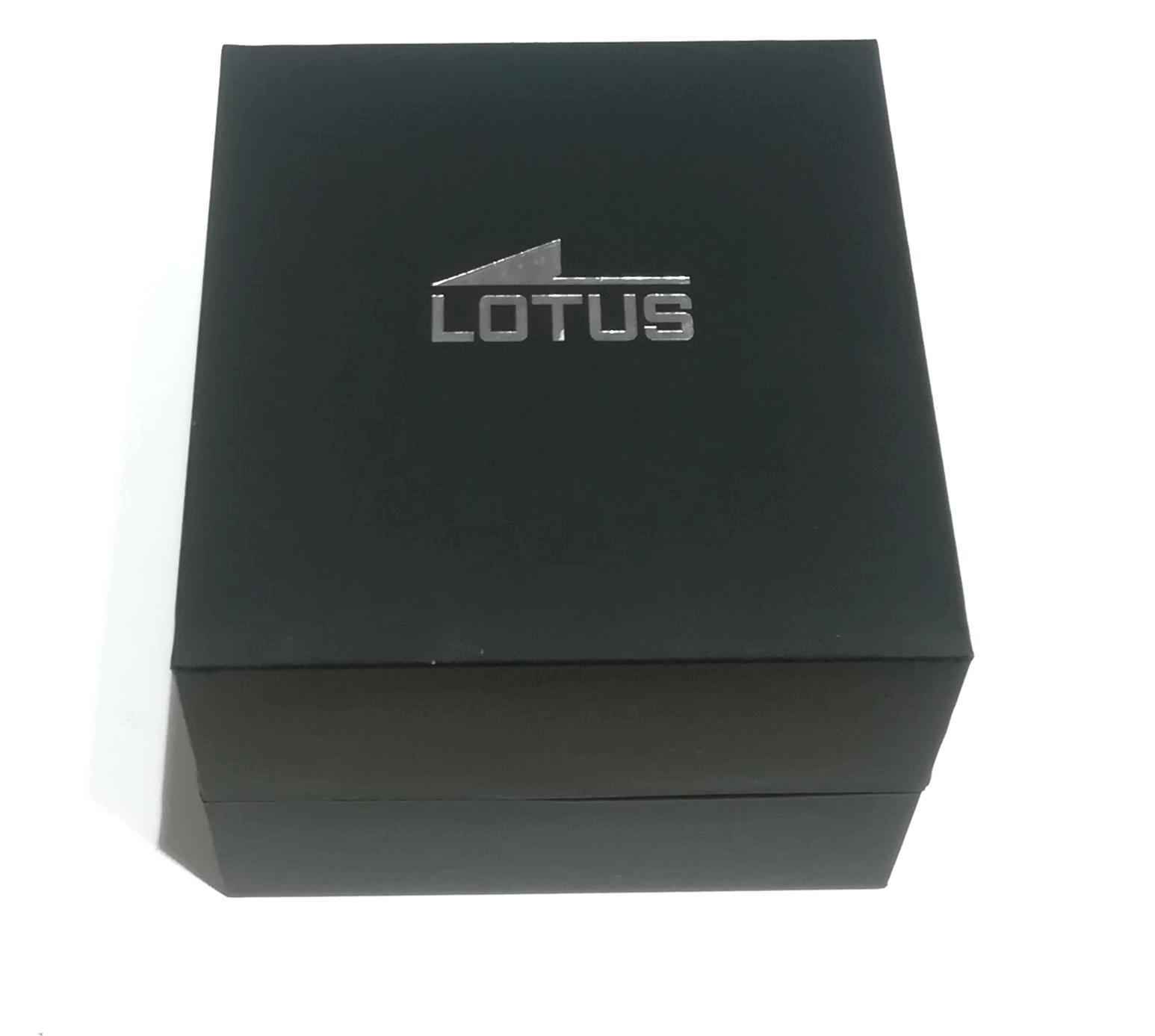 OROLOGIO CRONORAFO UOMO LOTUS 18704 1 ACCIAIO 44 BLU QUARZO ORIGINALE NEW