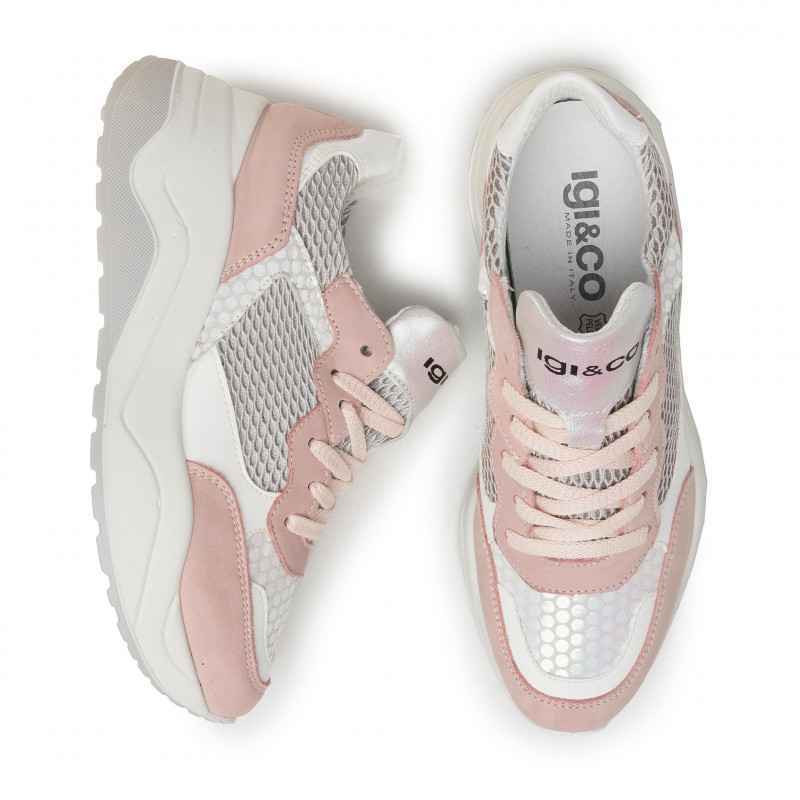 SCARPE SNEAKERS DONNA IGIECO IGI E CO 5168033 PELLE CIPRIA ORIGINALE PE 2020 NEW