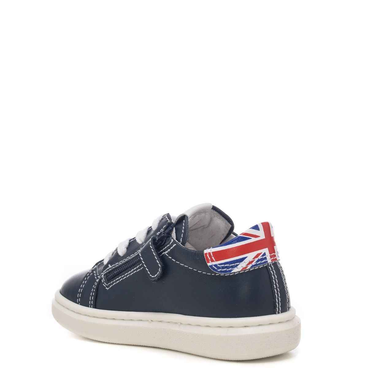 SCARPE SNEAKERS BIMBO NERO GIARDINI KIDS E023800M 207 PELLE ORIGINALE PE 2020