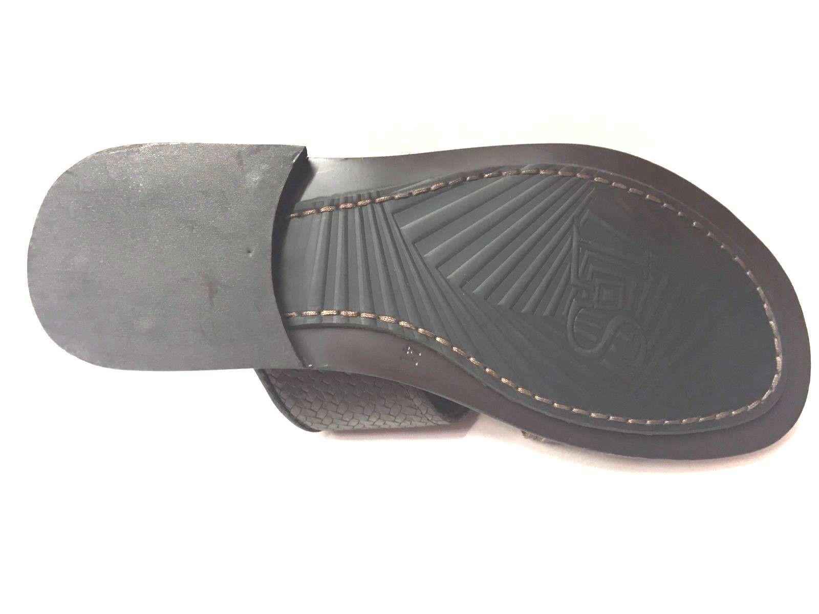 SCARPE SANDALO CIABATTE UOMO LUCA SANDALI 3003 ARTIGIANALI PELLE ORIGINALE PE