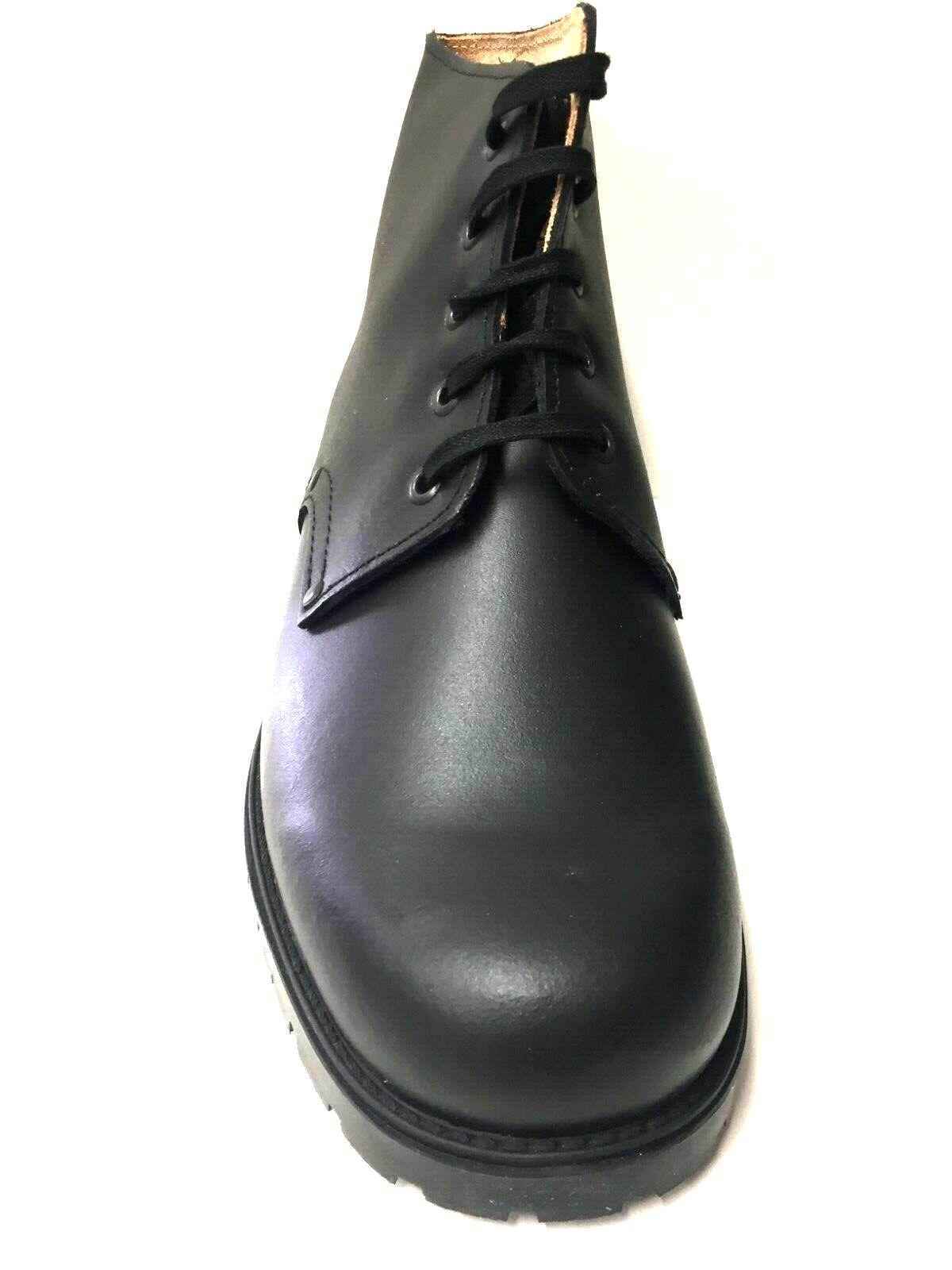 SCARPE SCARPONI TREKKING UOMO CHIARAMONTE 10 PELLE NERO ORIGINALE AI NEW