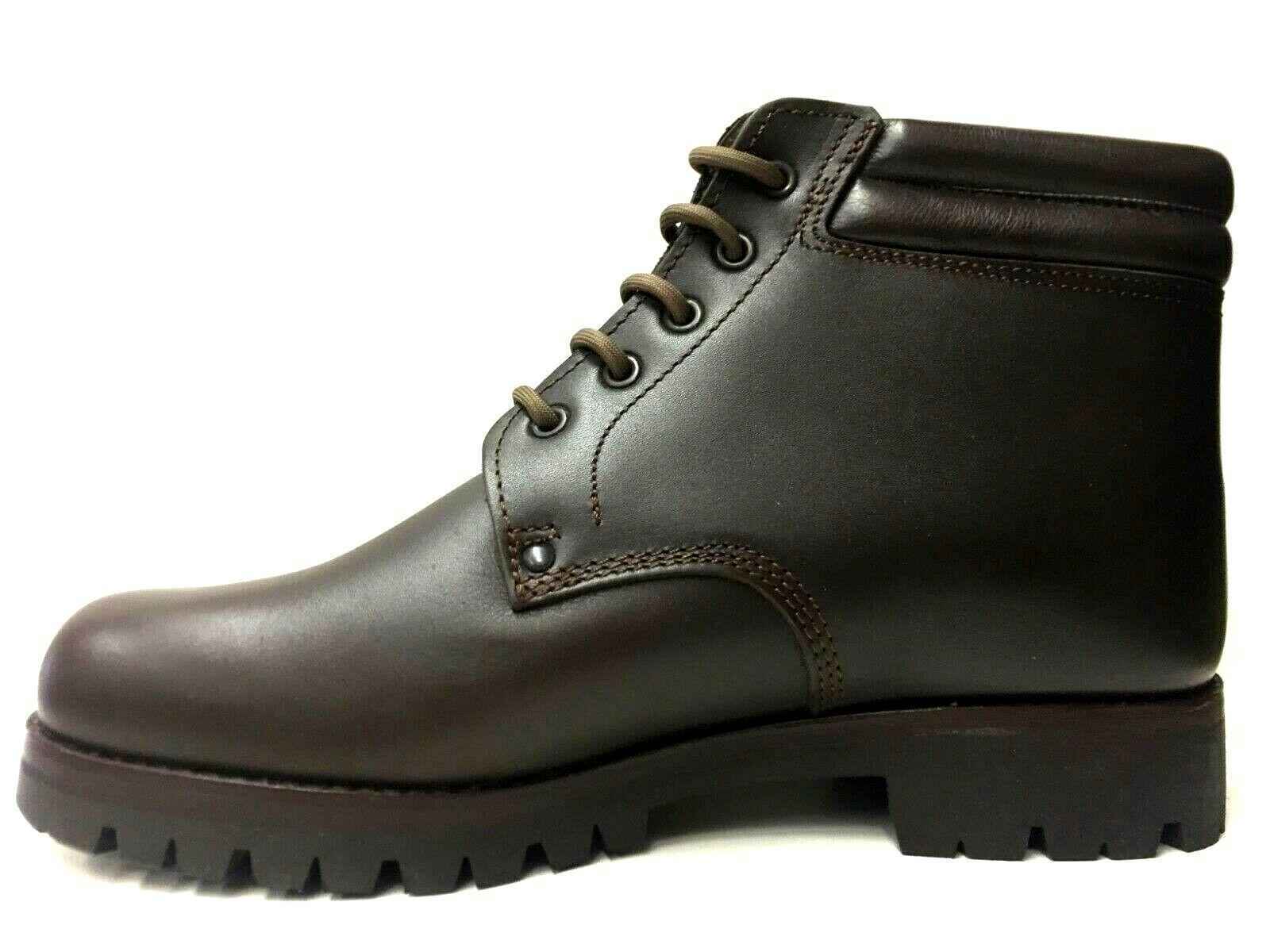 SCARPE SCARPONI TREKKING UOMO CHIARAMONTE 600 PELLE MORO ORIGINALE AI NUOVO