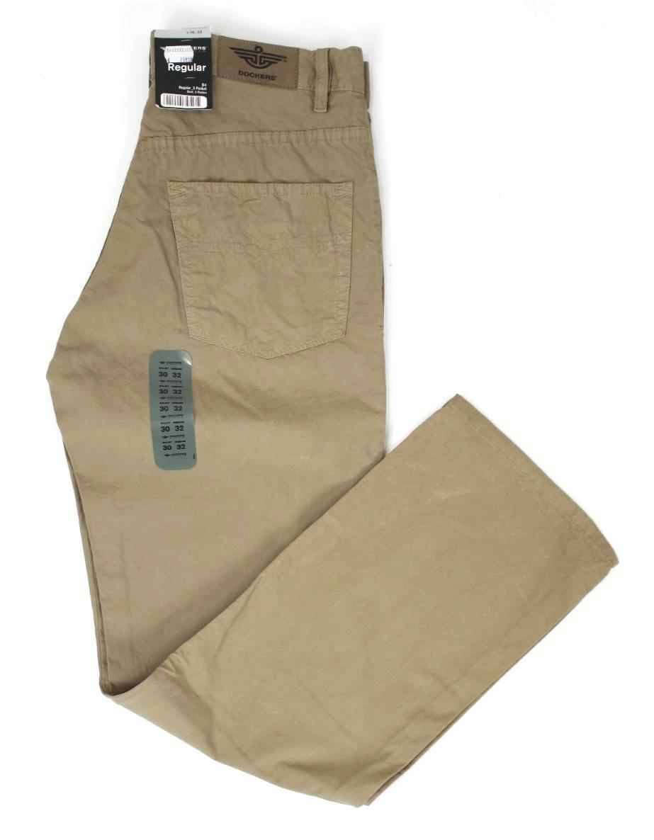 PANTALONE PANTALONI UOMO DOCKERS KHAKIS D4 27952 16 12 COTONE ORIGINALE AI