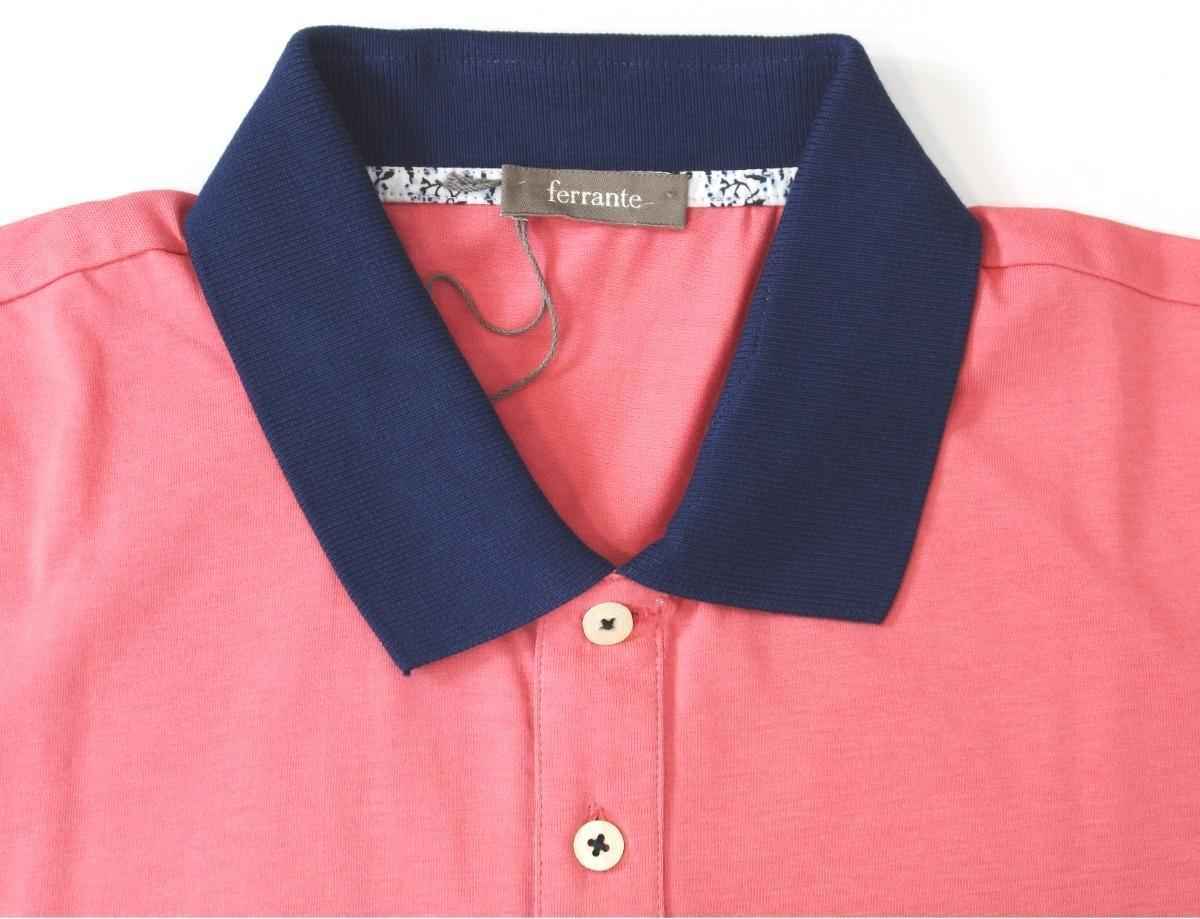 MAGLIA POLO T SHIRT UOMO FERRANTE 33U34602 024 COTONE ORIGINALE PE NEW