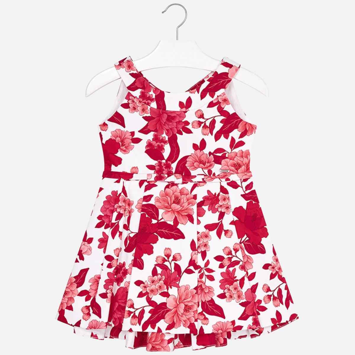 ABITO VESTITO BAMBINA MAYORAL 3914 95 COTONE FLOREALE ORIGINALE PE NUOVO