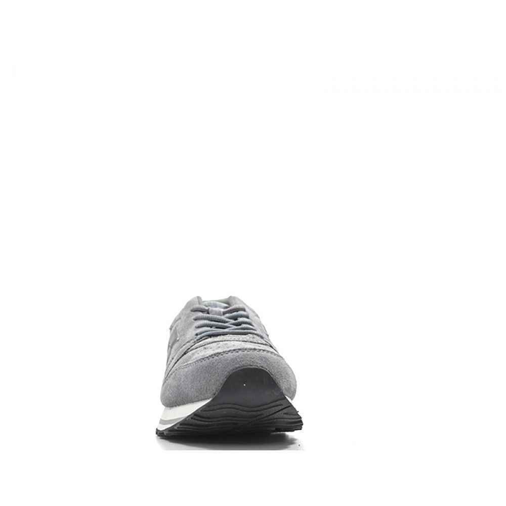 SCARPE SNEAKERS UOMO LOTTO T6502 TRAINER XII PELLE GRIGIO ORIGINALE PE 2020 NEW