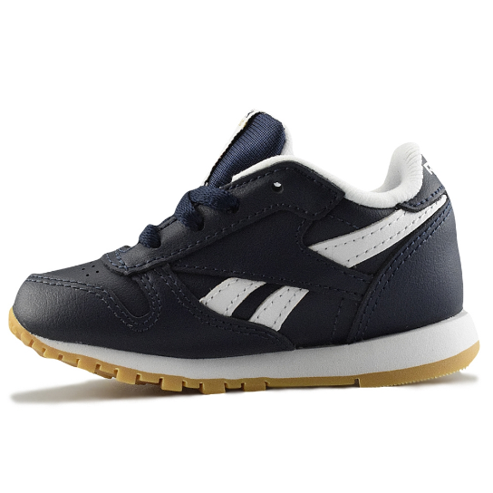 SCARPE SNEAKERS BIMBO REEBOK CLASSIC DV4573 PELLE BLU ORIGINALE PE 2020 NEW