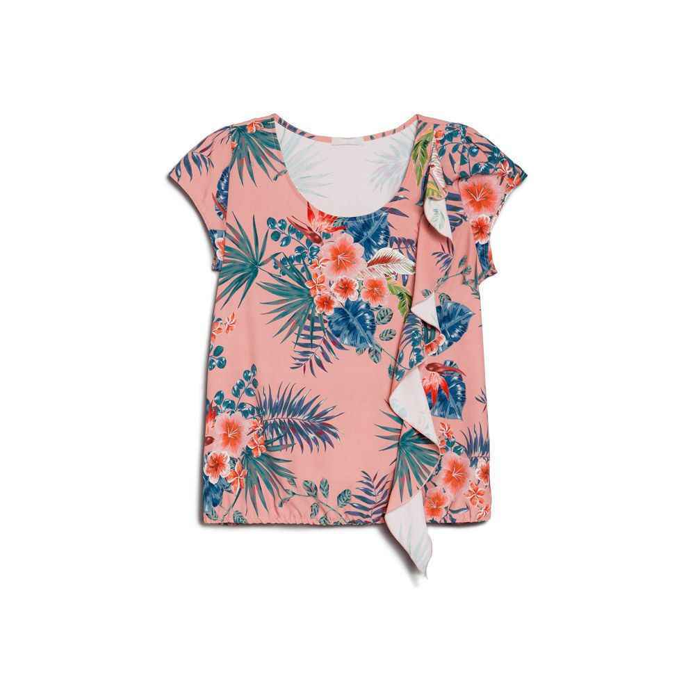 MAGLIA MAGLIE T SHIRT DONNA NERO GIARDINI E062781D 626 ORIGINALE PE 2020 NEW