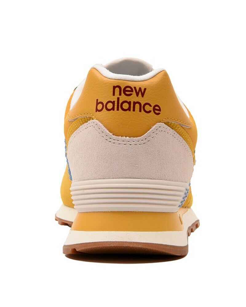 SCARPE SNEAKERS UOMO NEW BALANCE ML574SCB CLASSICS PELLE 774991 PE 2020 NEW