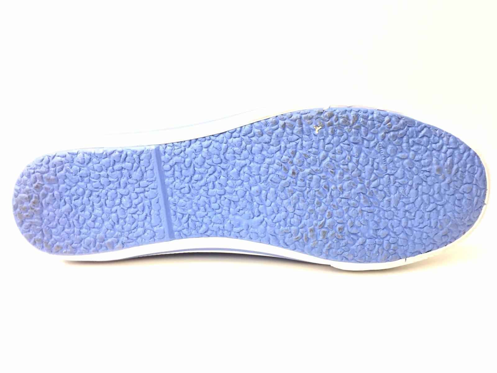 SCARPE SNEAKERS UOMO LE COQ SPORTIF DEAUVILLE 1210217 COTONE AZZURRO ORIGINAL PE