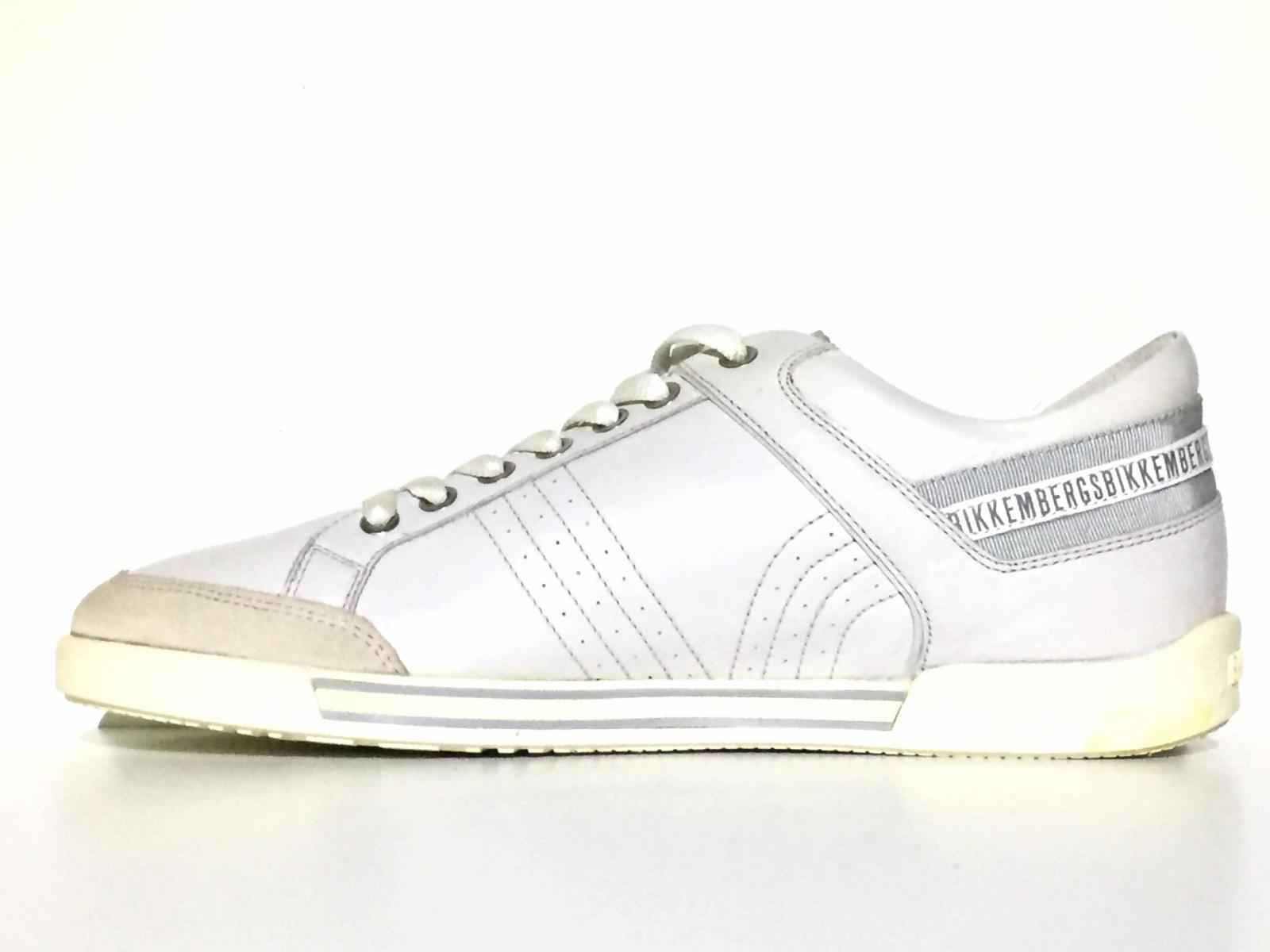 SCARPE SNEAKERS UOMO BIKKEMBERGS COURT BKE102797 PELLE  30012 ORIGINALE AI NEW