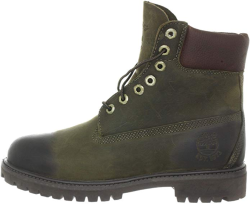 SCARPE SCARPONI UOMO TIMBERLAND 6063R AF 6IN PREMIUM OLIVE PELLE ORIGINALE AI