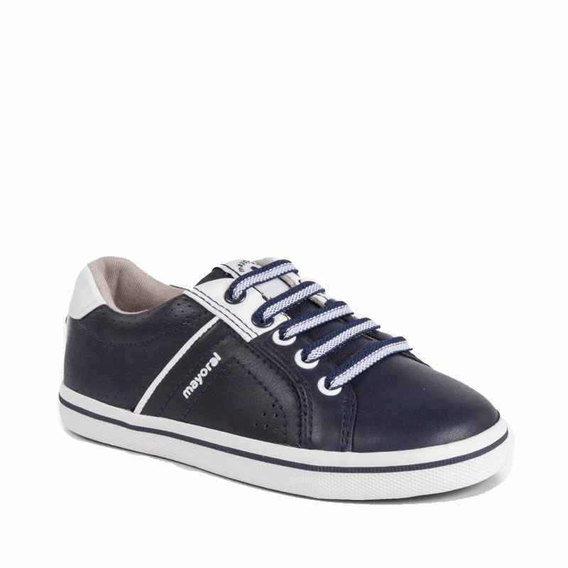 SCARPE SNEAKERS CASUAL BAMBINO MAYORAL 43081 PELLE 59 ORIGINALE AI