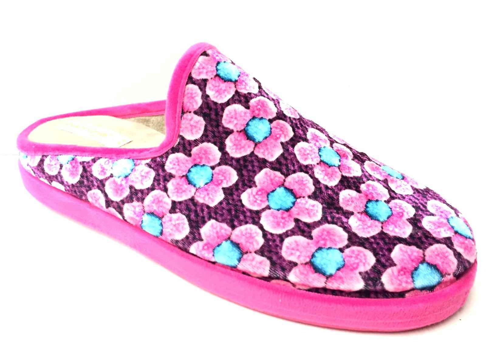 SCARPE CIABATTE PANTOFOLE DONNA PATRIZIA AZZI CA61 FUXIA ORIGINALE AI 2021