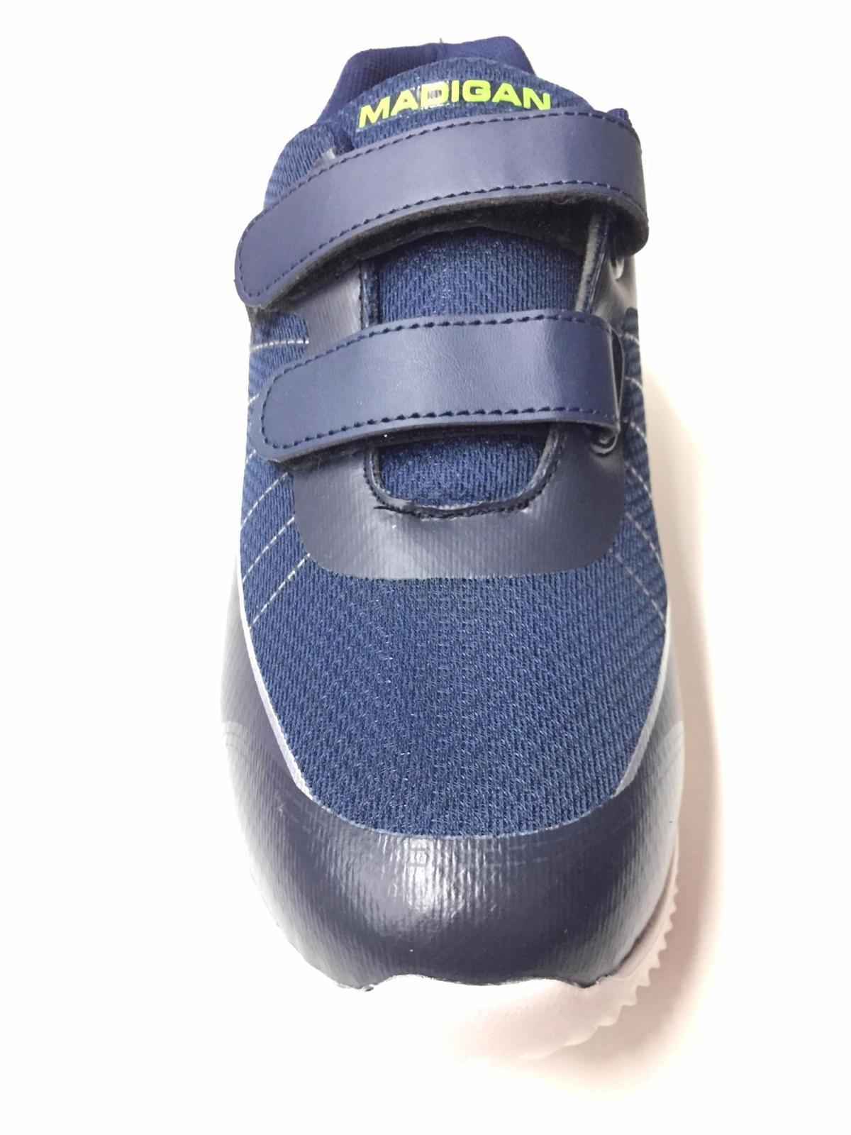 SCARPE SNEAKERS UOMO MADIGAN CALLYSTO L21 S02B ECO PELLE BLU ORIGINALE AI 2021