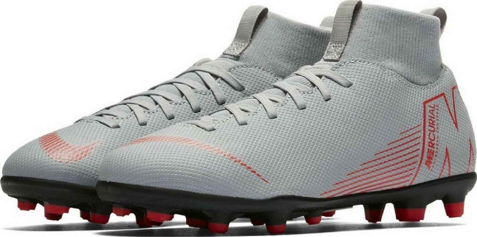 SCARPE CALCIO BAMBINO NIKE JR SUPERFLY 6 CLUB FG MG AH7339 060 ORIGINALE AI