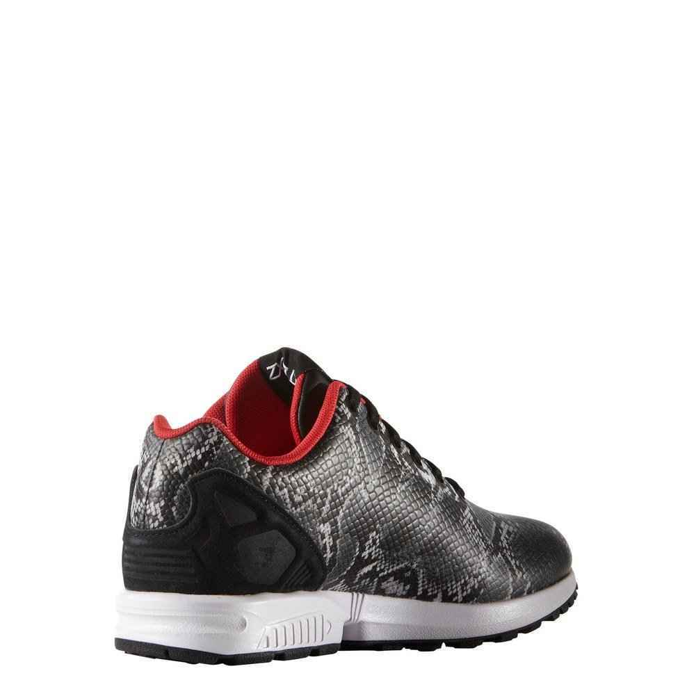 SCARPE SNEAKERS DONNA ADIDAS ZX FLUX B35310 PELLE NERO ORIGINALE AI 2021