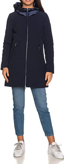 GIUBBINO DONNA CIESSE PIUMINI MIRE 204CPWC32417 P0125D BLU ORIGINALE AI